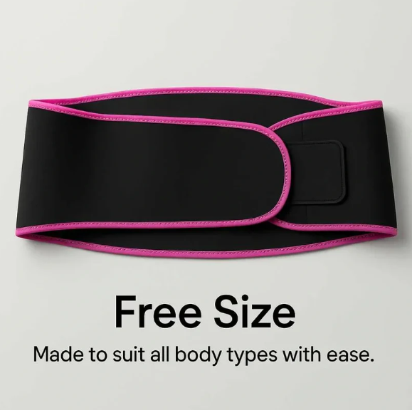 Adjustable Waist Trimmer Belt – Sweat More, Shape Faster, Support Better